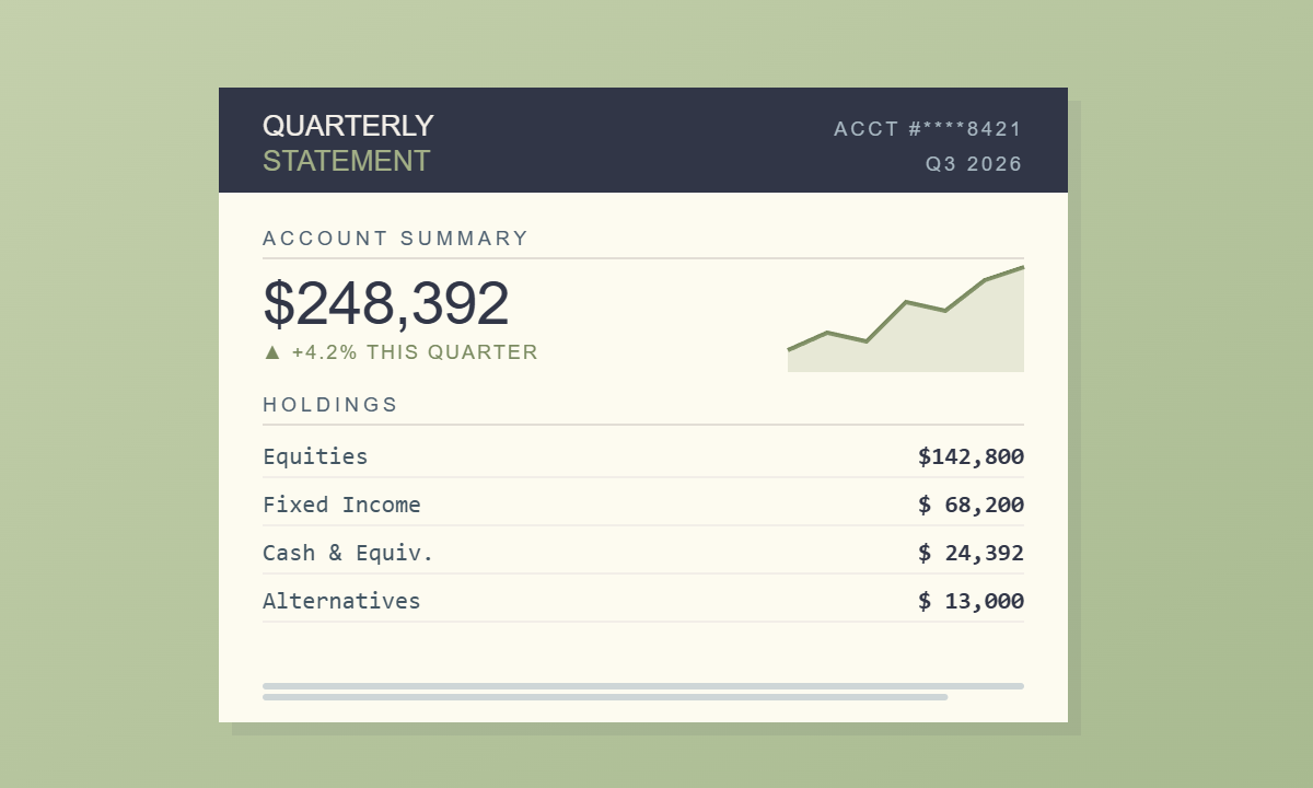 XSL Financial Template System preview